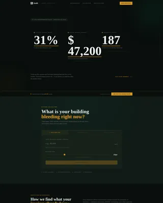 Commercial Energy Audit Landing Page Template