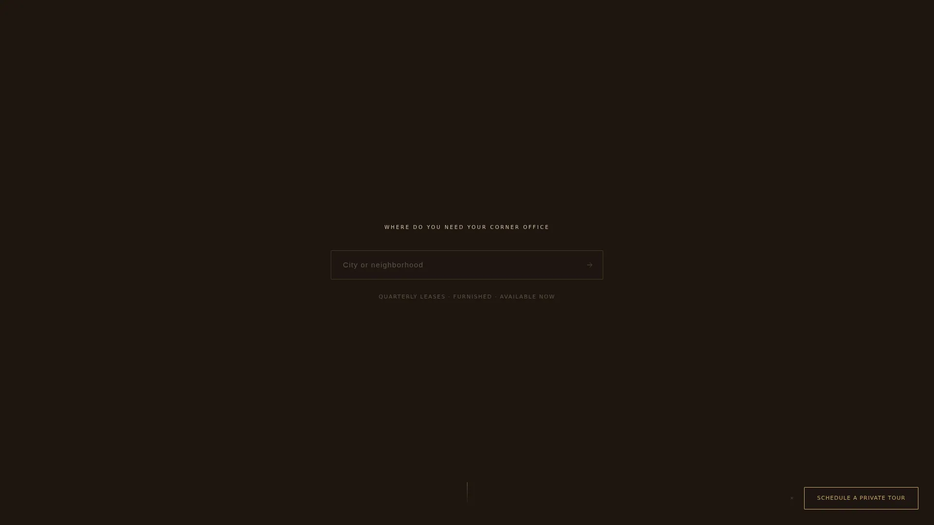 Luxe Executive Office Landing Page Template
