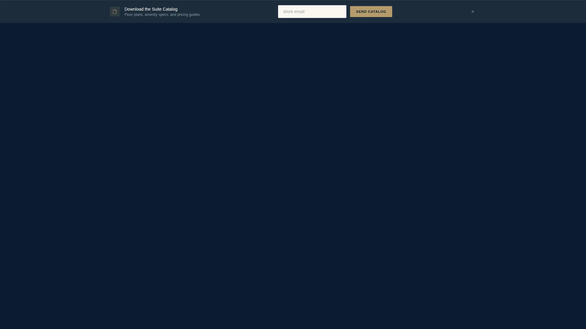 Executive Private Office Landing Page Template