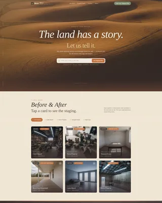Farm & Ranch Staging Landing Page Template