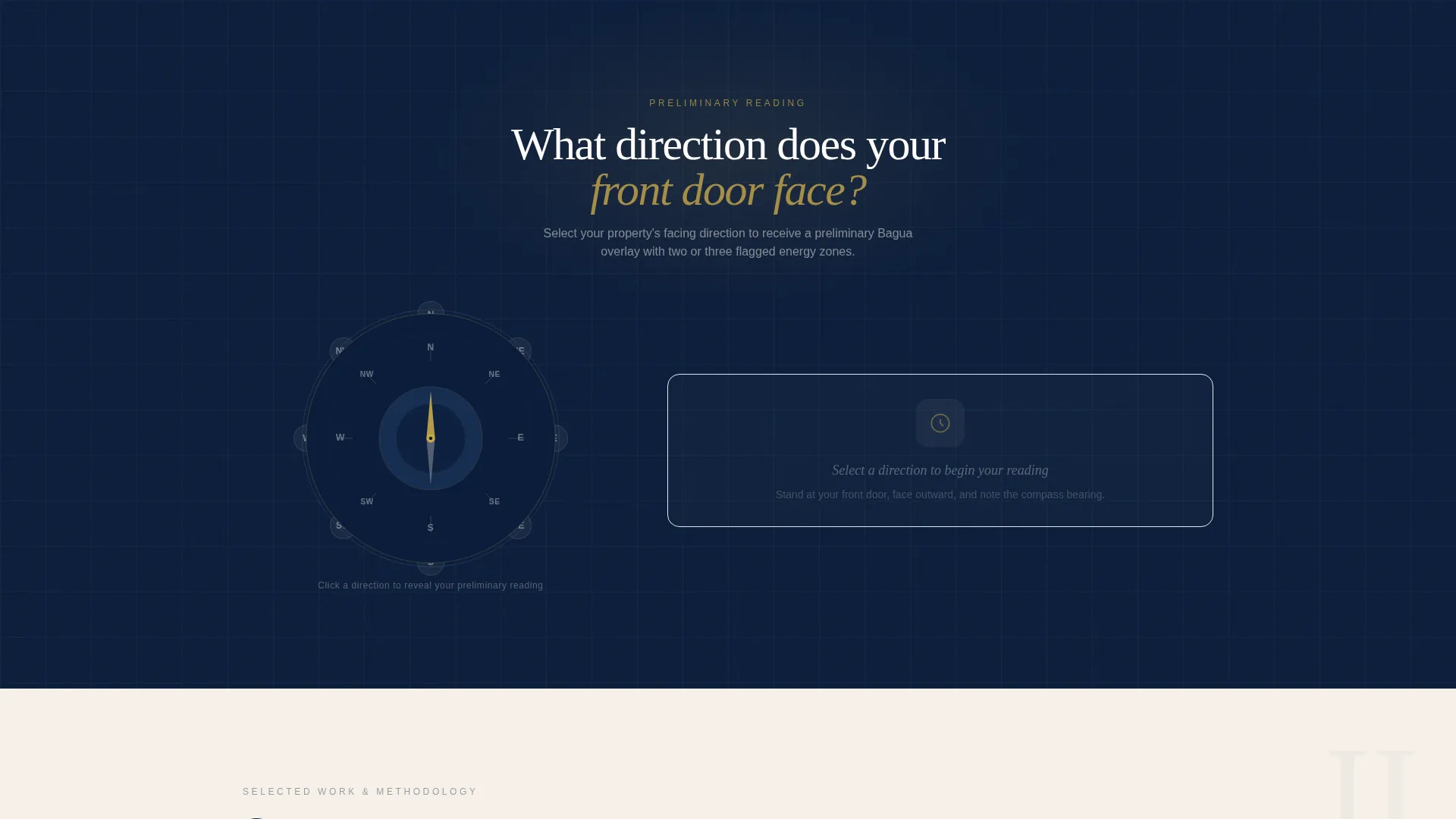 Trusted Feng Shui Design Landing Page Template