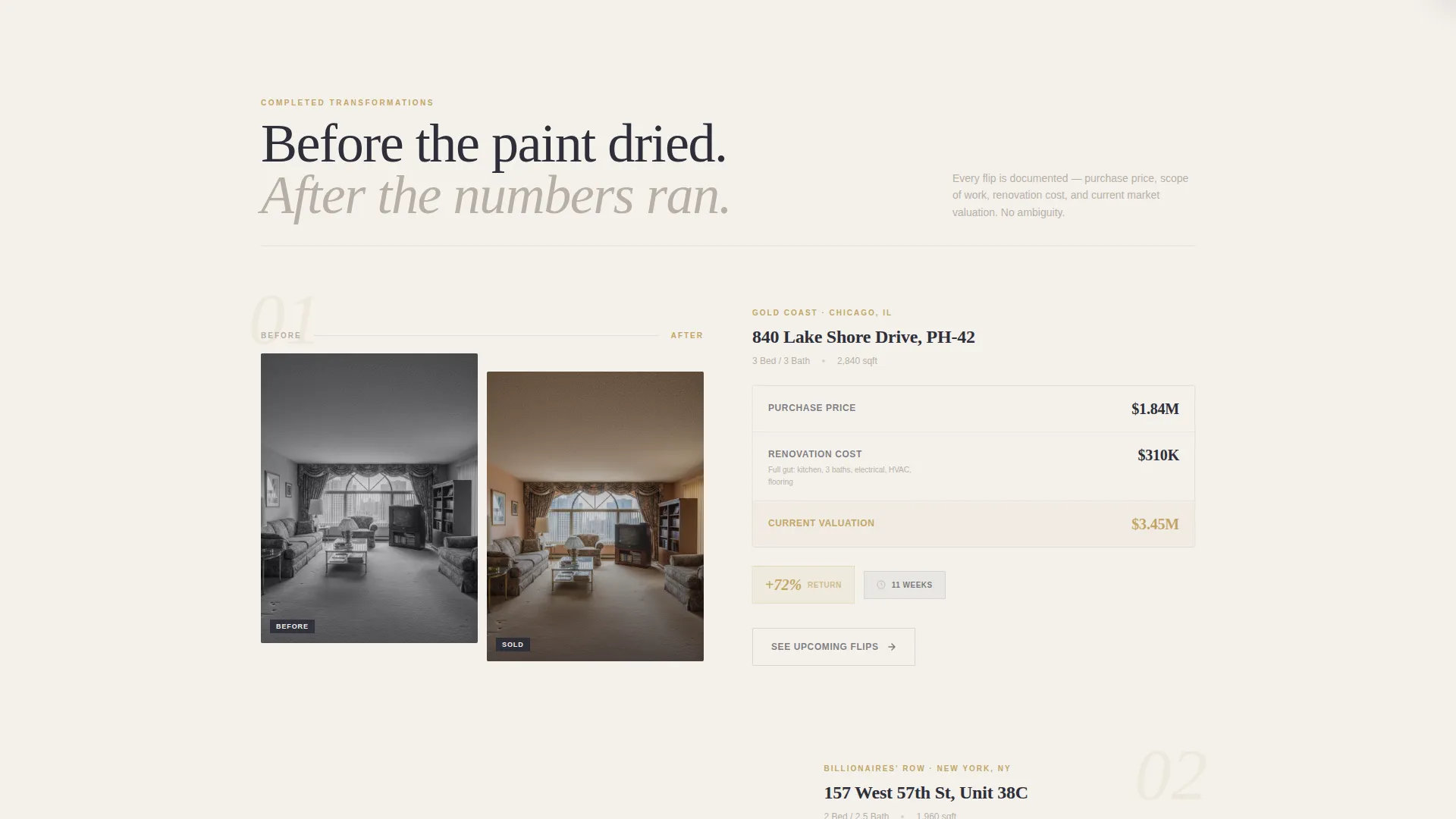 Premium High-Rise Residential Landing Page Template
