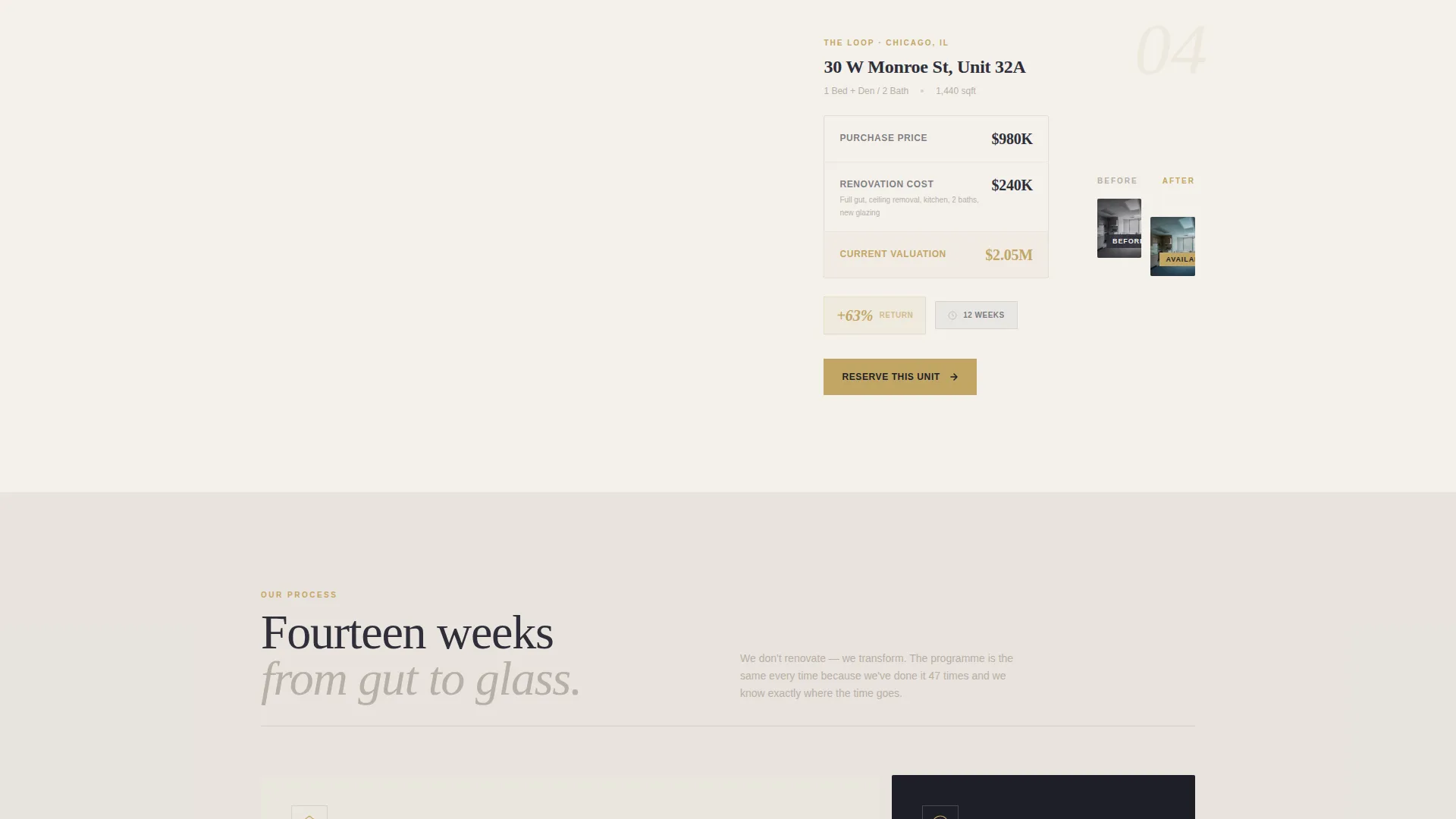 Premium High-Rise Residential Landing Page Template