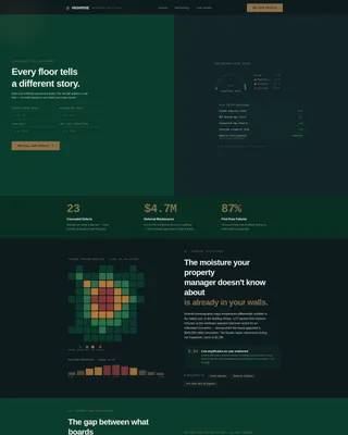 Inspection Landing Page Template for Luxury Towers