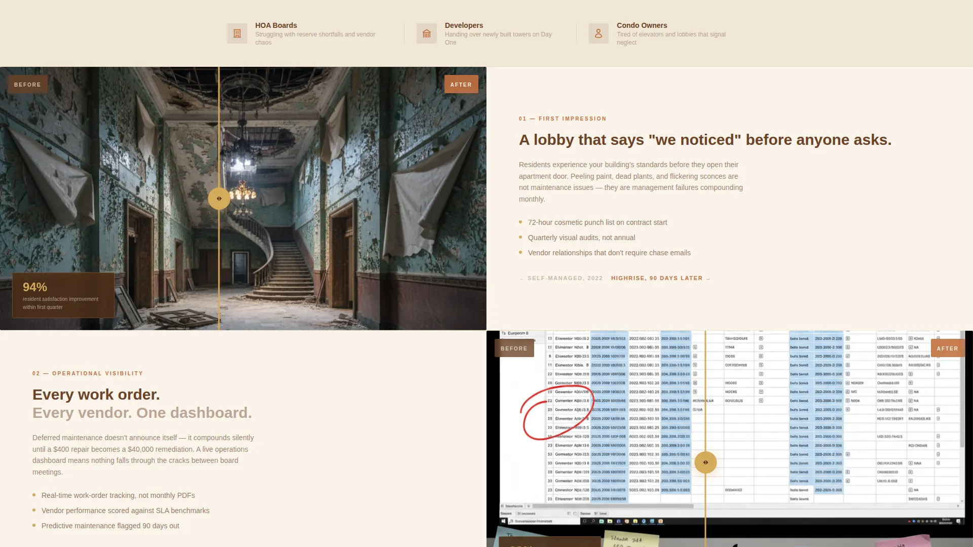 Property Management Landing Page Template