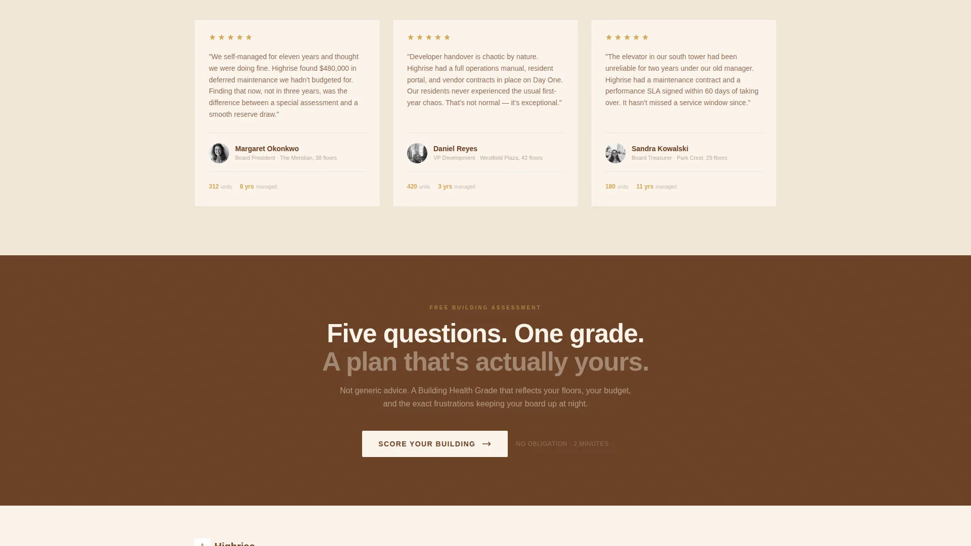 Property Management Landing Page Template