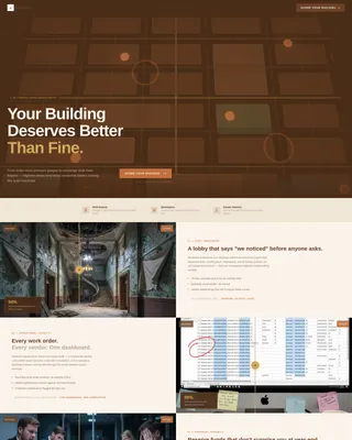 Property Management Landing Page Template