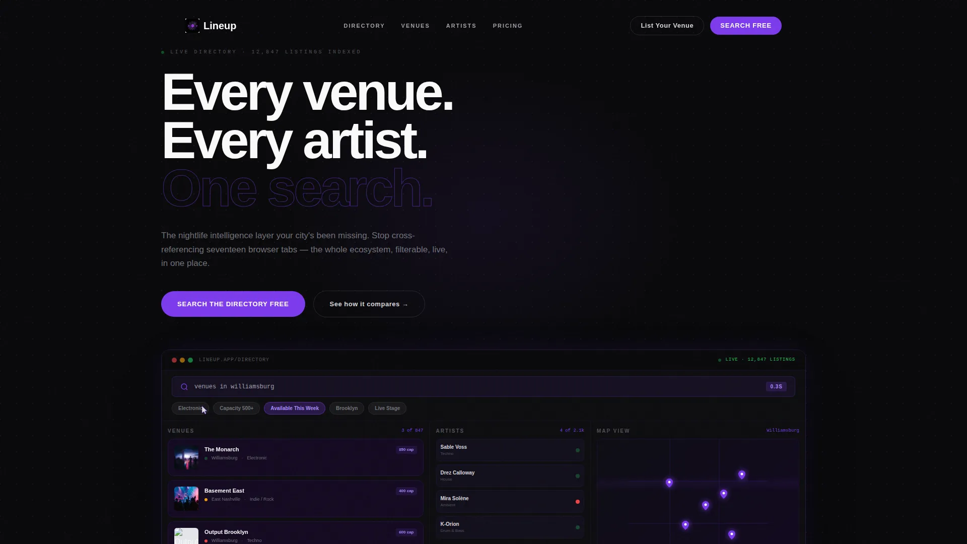Entertainment Digital Presence Reviews Website Template