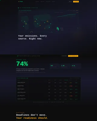 Environmental Vertical SaaS Privacy Policy Website Template