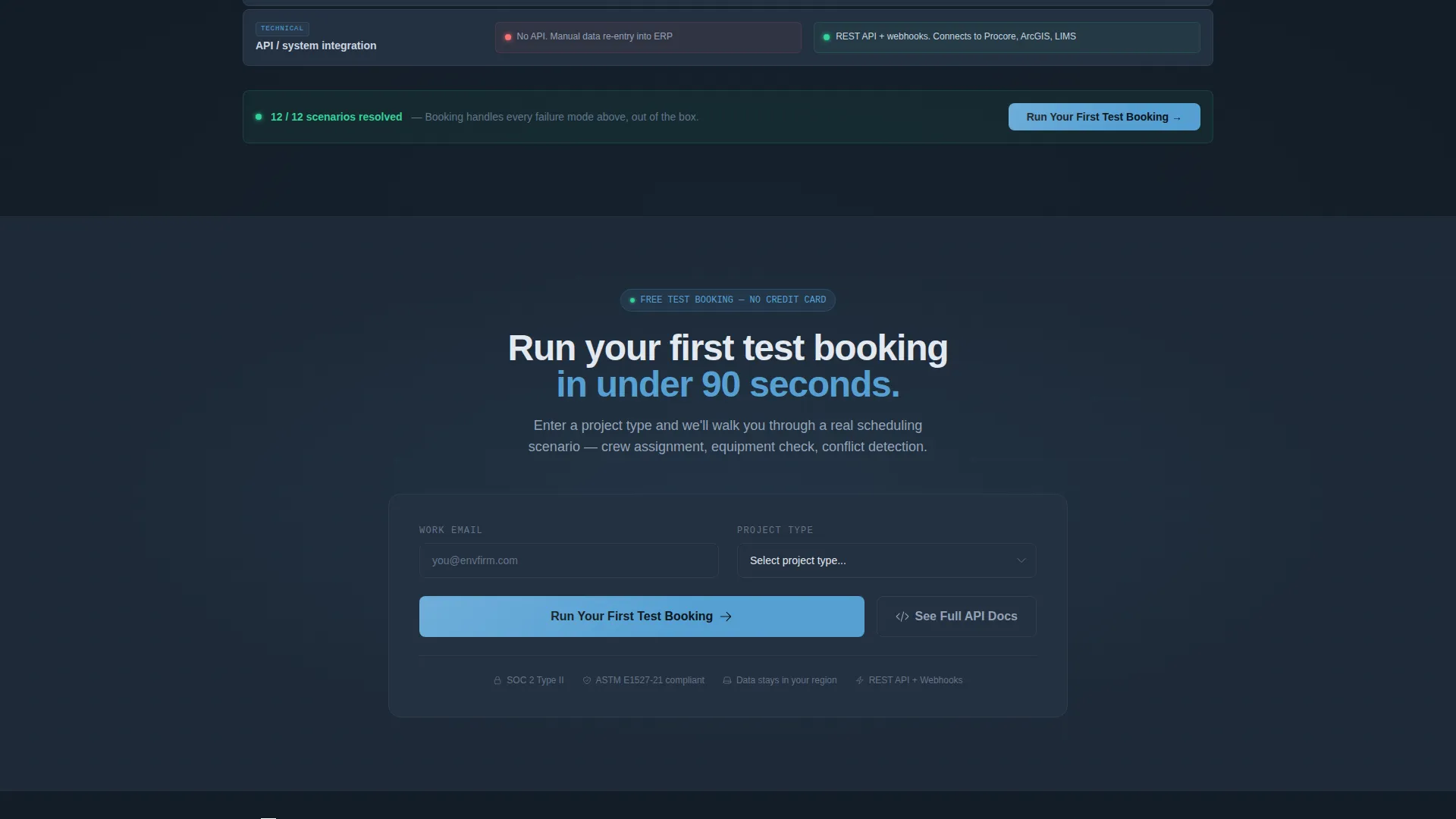 Powerful Environmental Landing Page Template