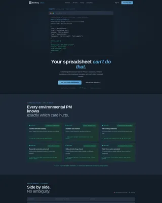 Powerful Environmental Landing Page Template