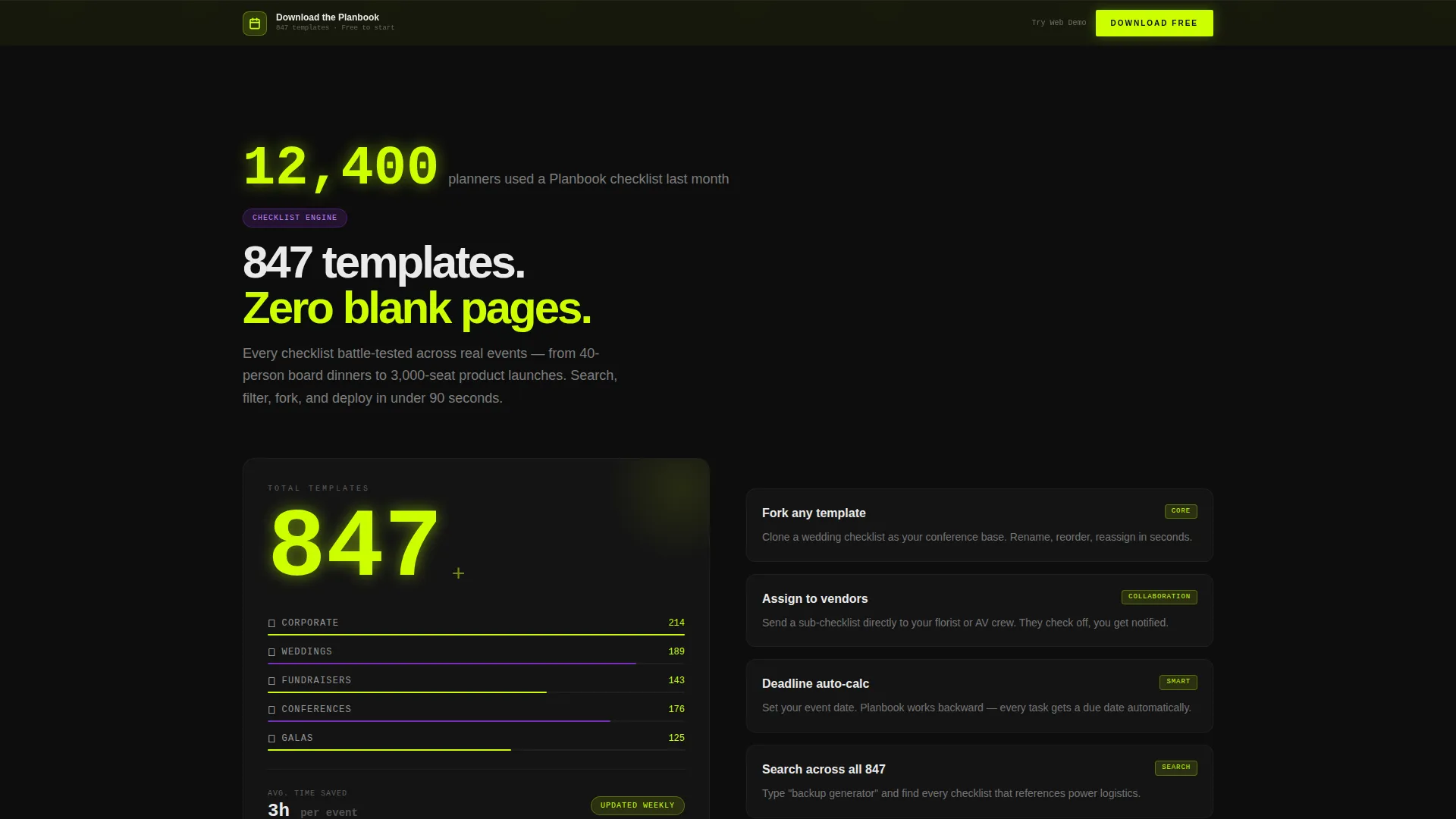 Event Planning Digital Presence Complete Professional Website Template