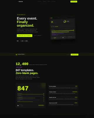 Event Planning Digital Presence Complete Professional Website Template