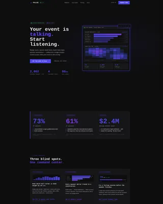 Event Tech Vertical SaaS Directory Website Template