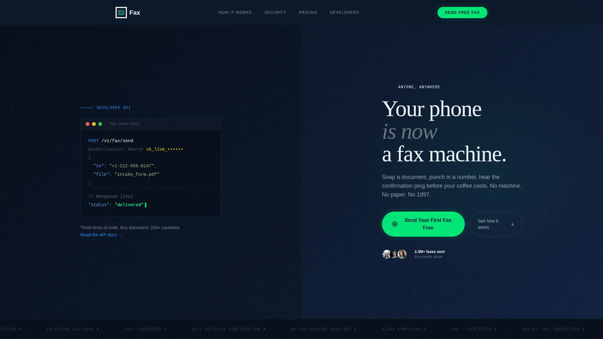 Business Communication Professional Website Template