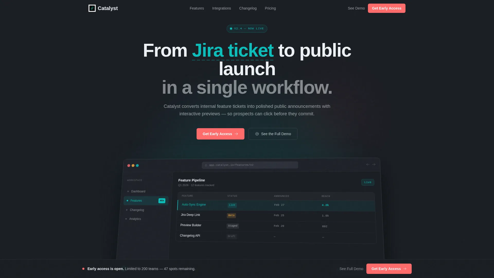 Product Launch & Pre-Launch Reviews Website Template