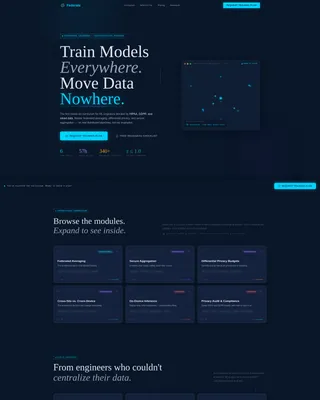 Federated Learning Certification Landing Page Template