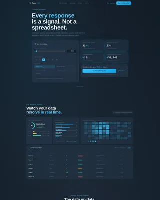 Software & SaaS Cost Calculator Website Template