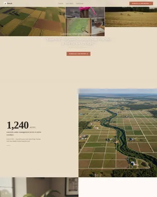 Strategic Land Banking Landing Page Template