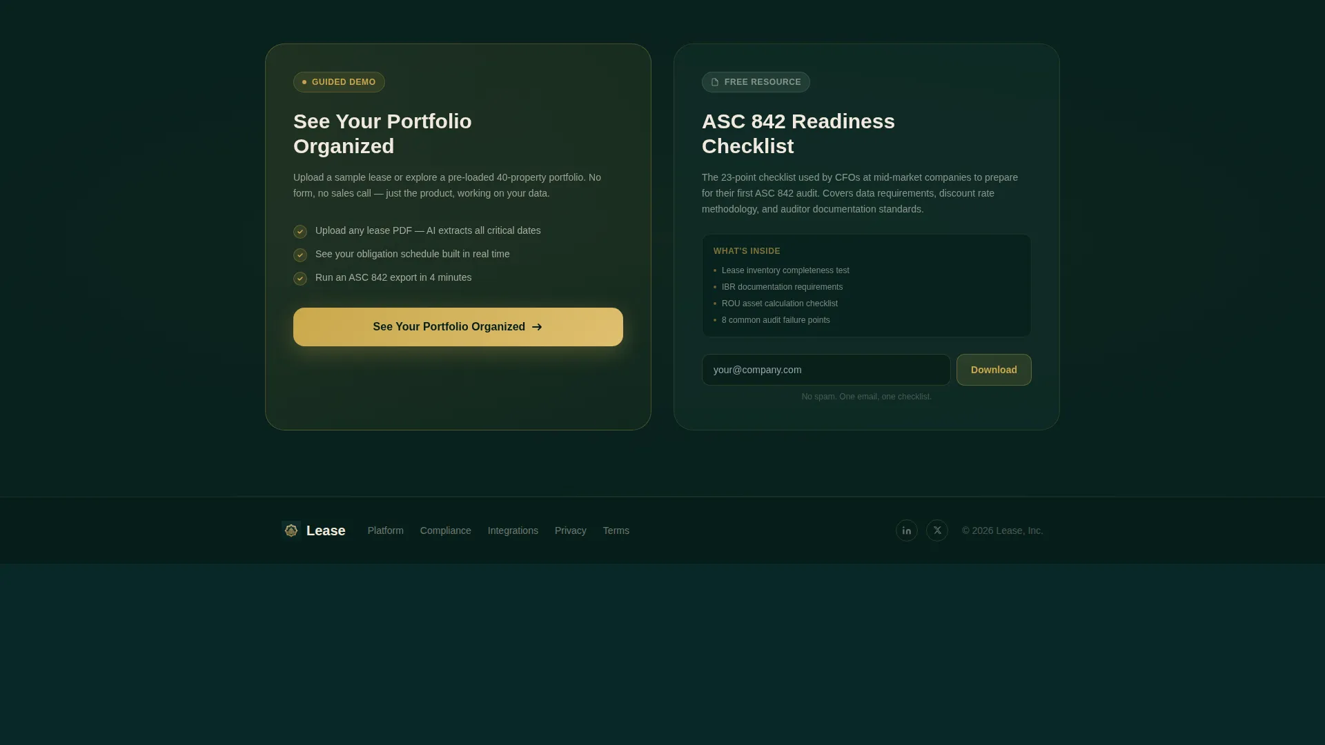 Precision Portfolio Landing Page Template