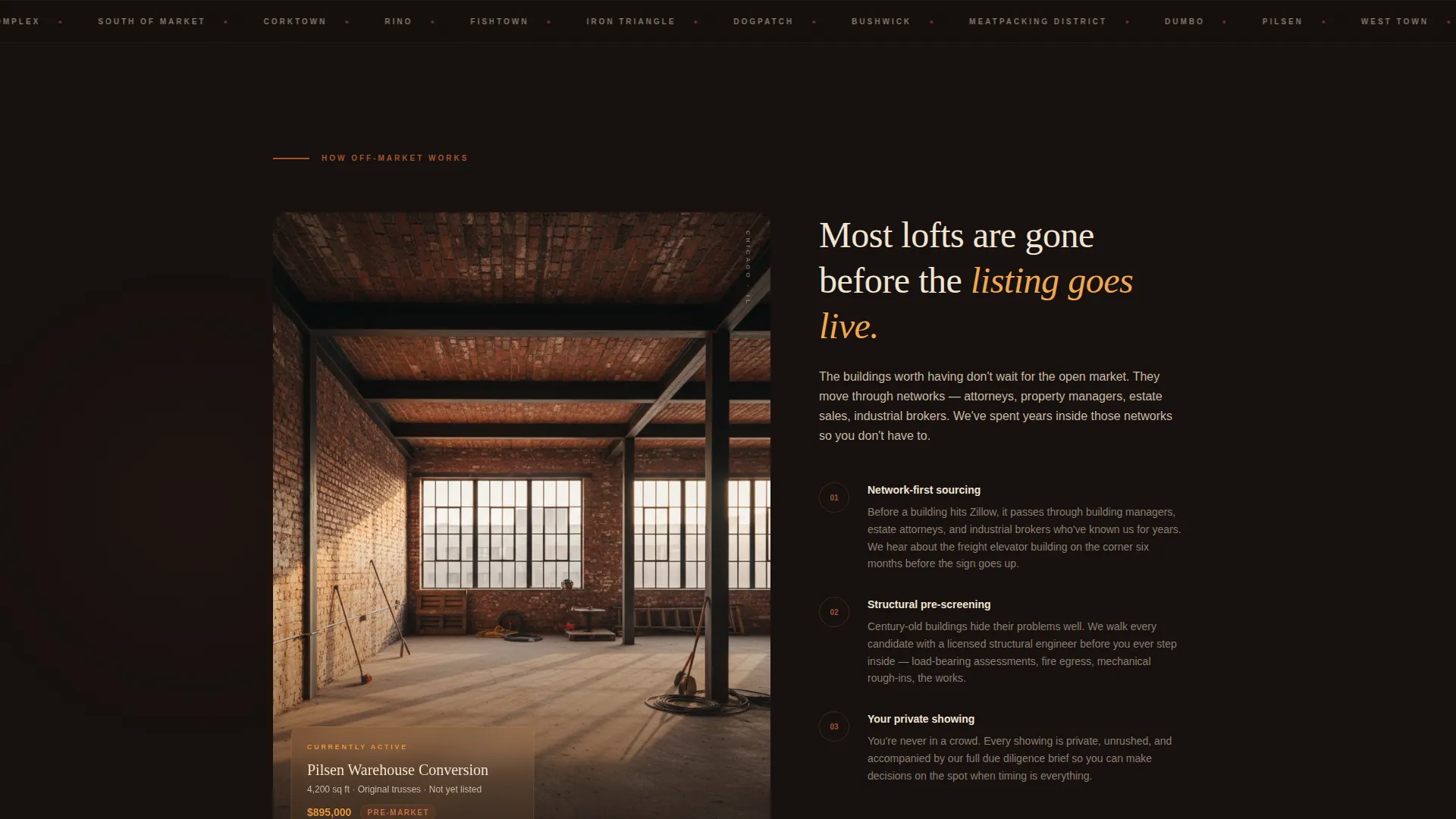 Loft Conversion Buyer's Agent Landing Page Template