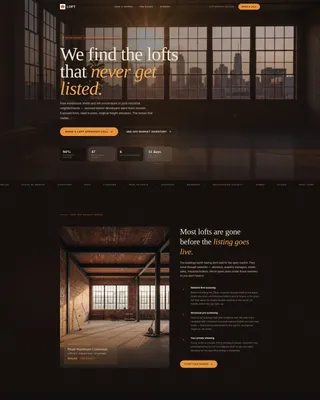 Loft Conversion Buyer's Agent Landing Page Template