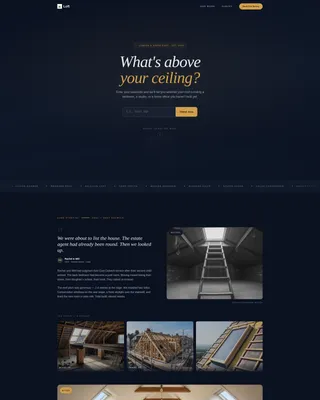 Loft Conversion Developer Landing Page Template