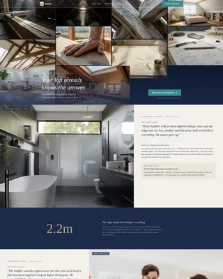 Loft Conversion Inspector Landing Page Template