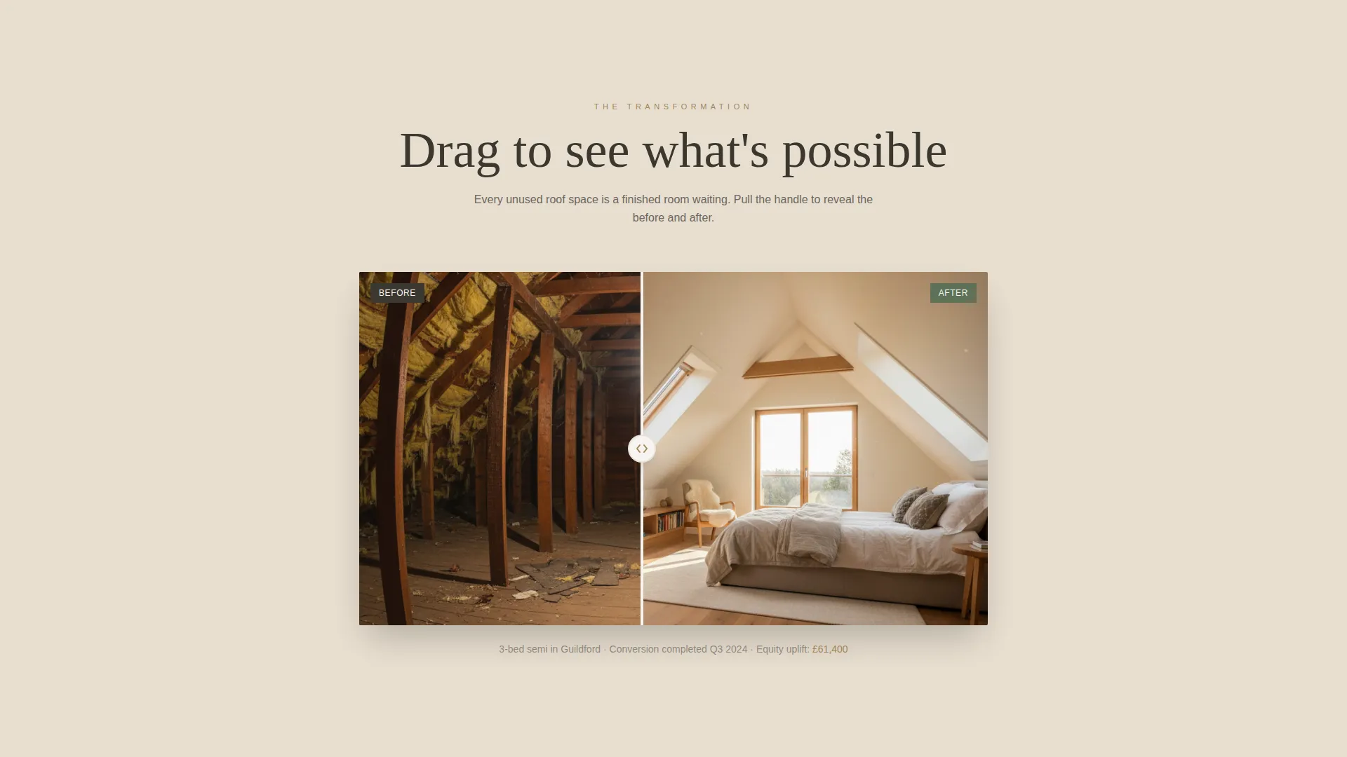 Conversion Mortgage Landing Page Template | Loft