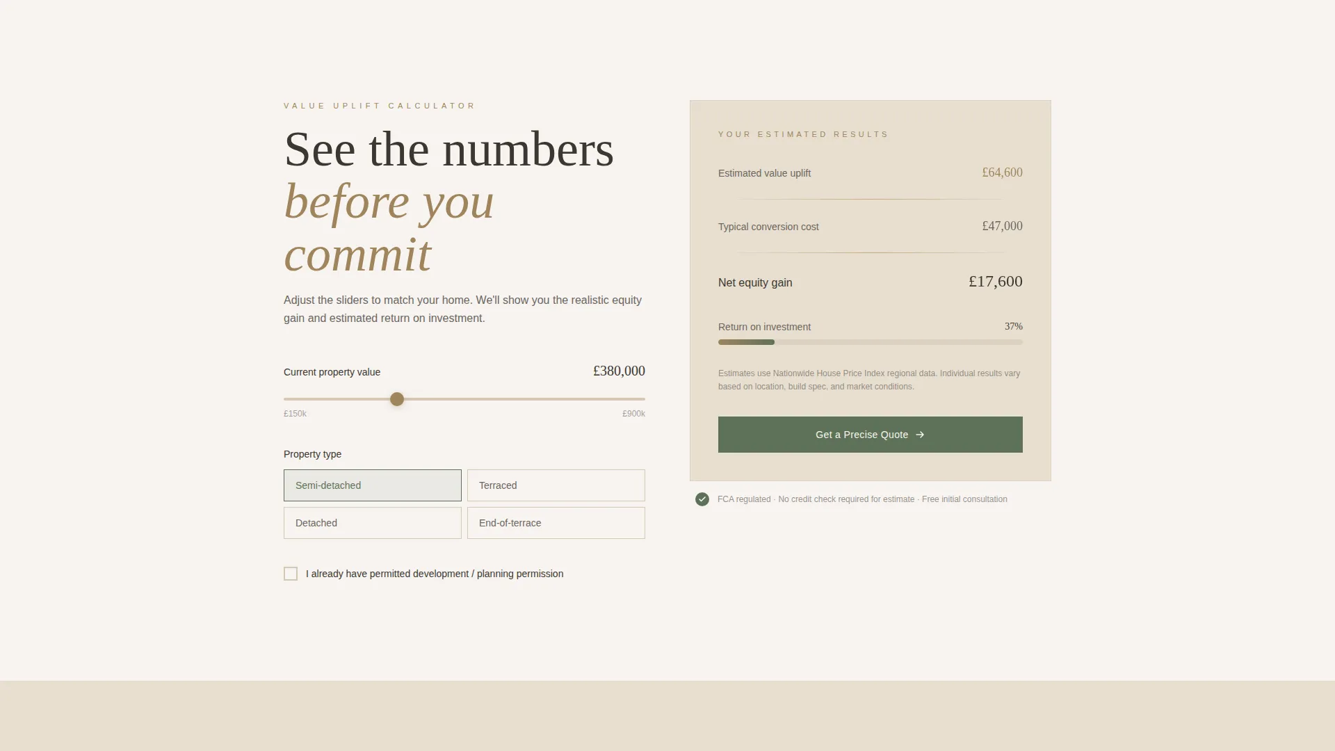 Conversion Mortgage Landing Page Template | Loft