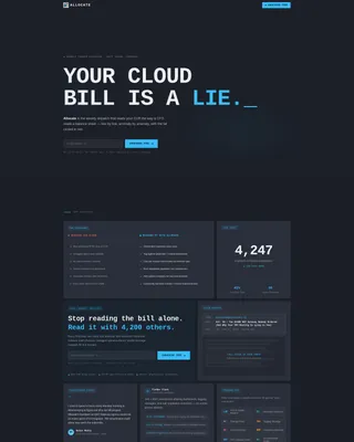 FinOps Technology Professional Website Template