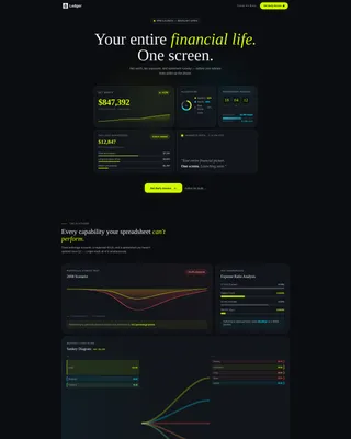 Financial Advisory Platform Pre-Launch Website Template