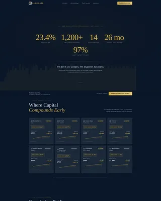 Luxury Condo Investment Advisory Landing Page