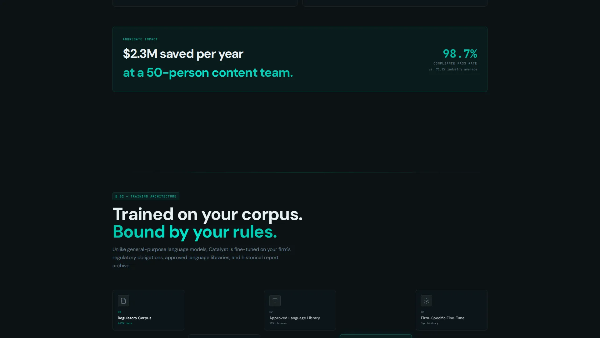 AI for Financial Specialist Privacy Policy Website Template