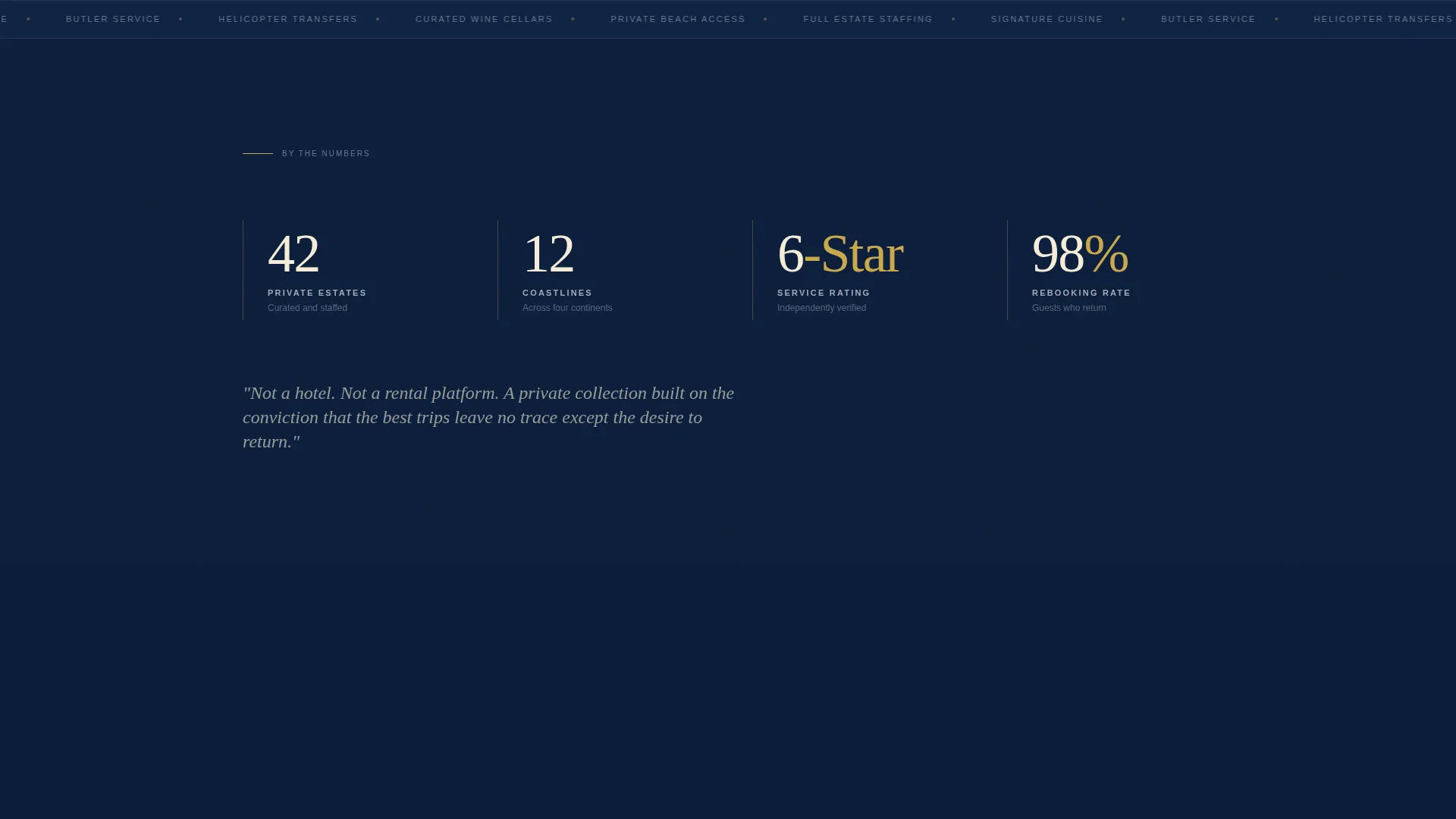 Luxury Villa Rental Landing Page Template