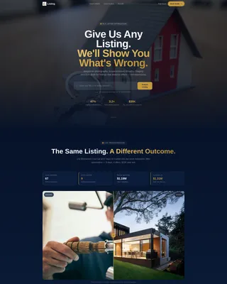 Powerful MLS Landing Page Template