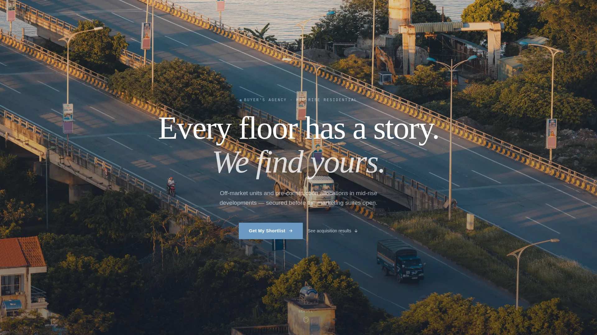 Mid-Rise Buyer's Agent Landing Page Template