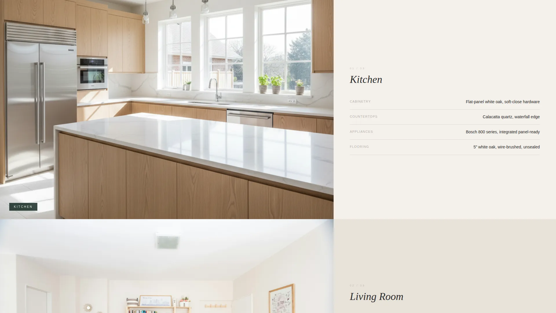 Refined Multifamily Renovation Landing Page Template