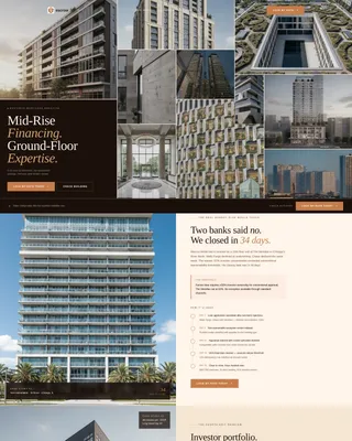 Boutique Mortgage Landing Page for Mid-Rise Condos