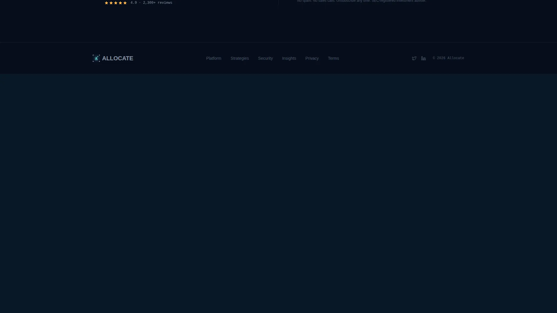 Financial Services Software Portfolio Website Template