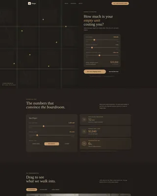 Immersive Residential Staging Landing Page Template