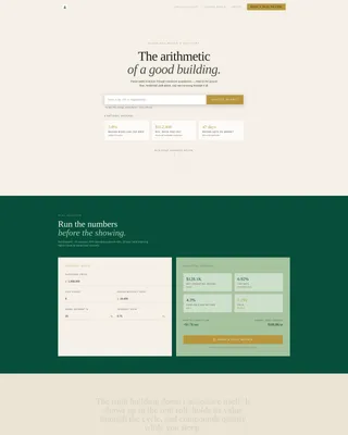 Mixed-Use Building Buyer's Agent Landing Page
