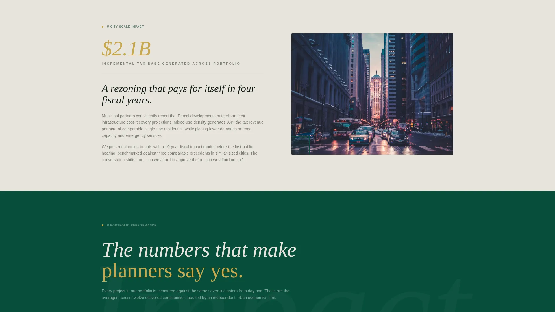 Mixed-Use Developer Landing Page Template