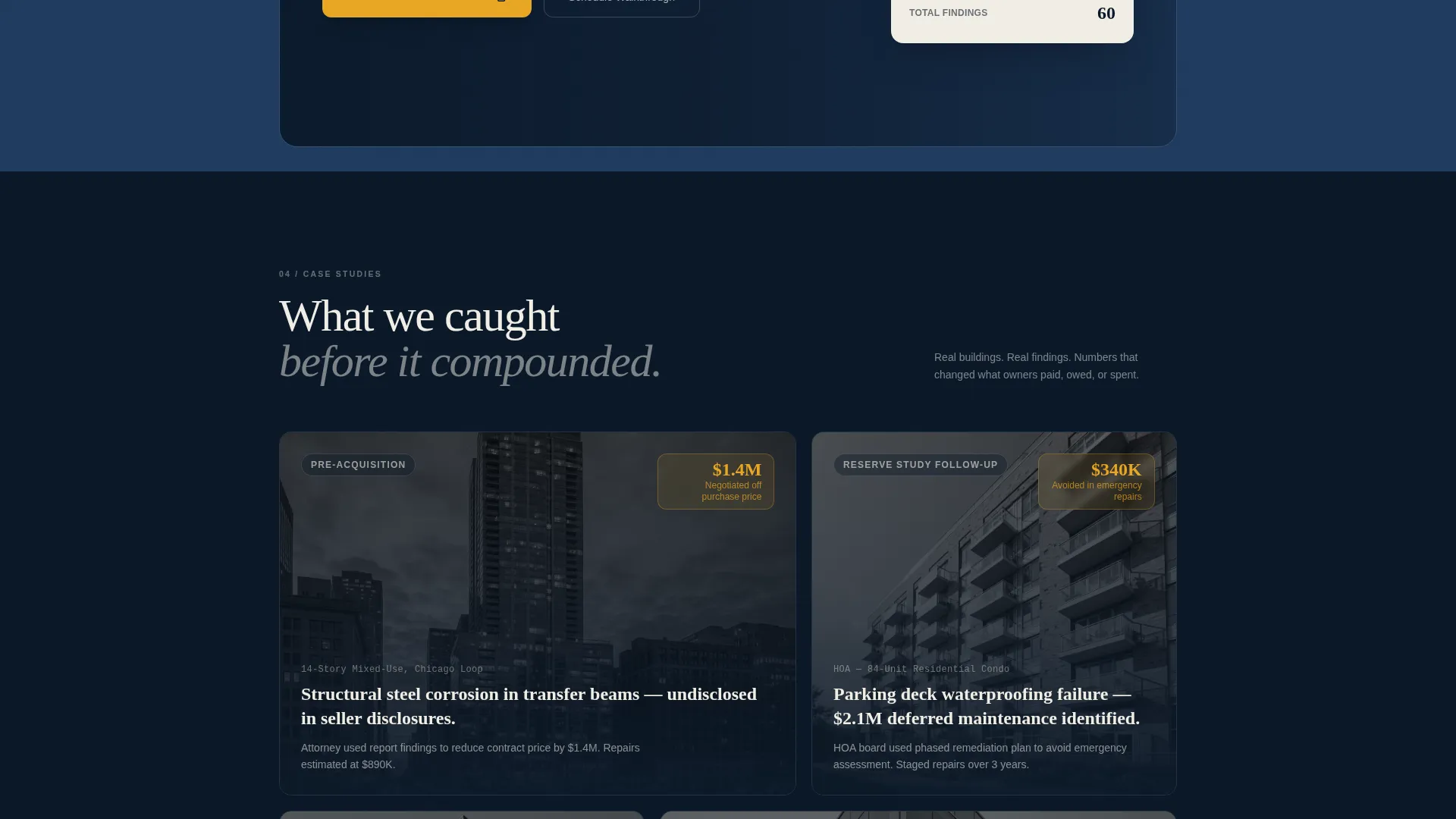 Mixed-Use Building Inspector Landing Page Template