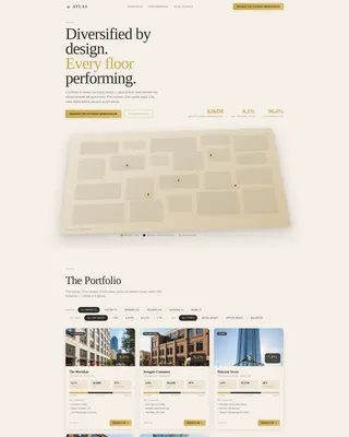 Mixed-Use Real Estate Investor Landing Page Template