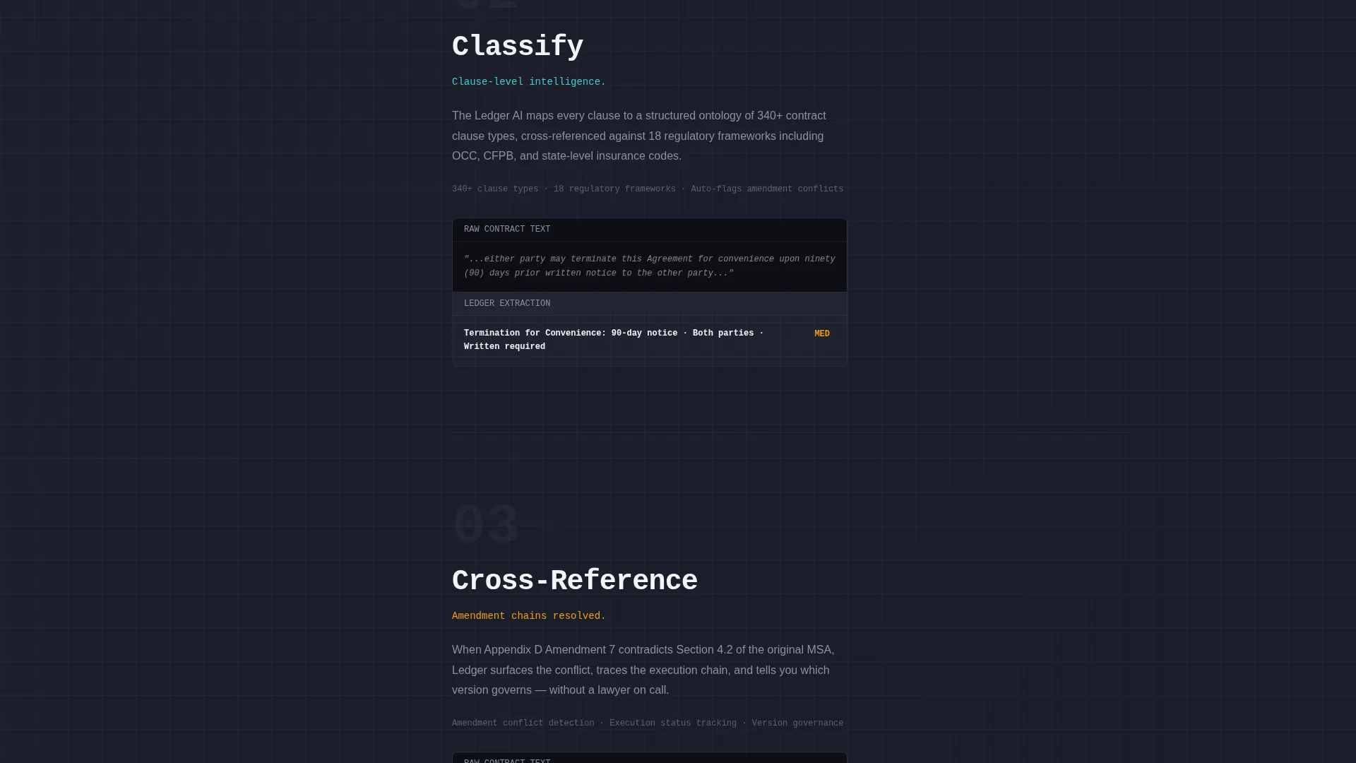 Financial Services Software Privacy Policy Website Template
