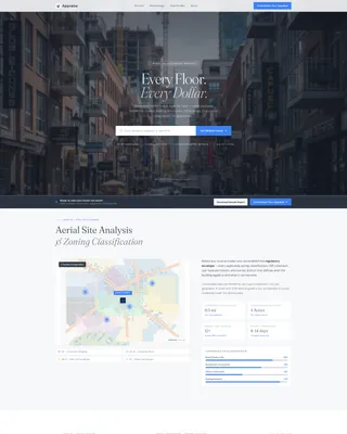 Mixed-Use Development Appraisal Landing Page