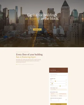 Mixed-Use Mortgage Broker Landing Page Template