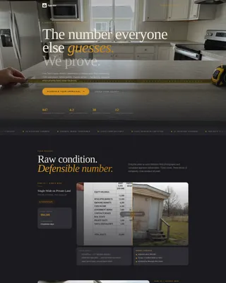 Manufactured Home Appraiser Landing Page Template