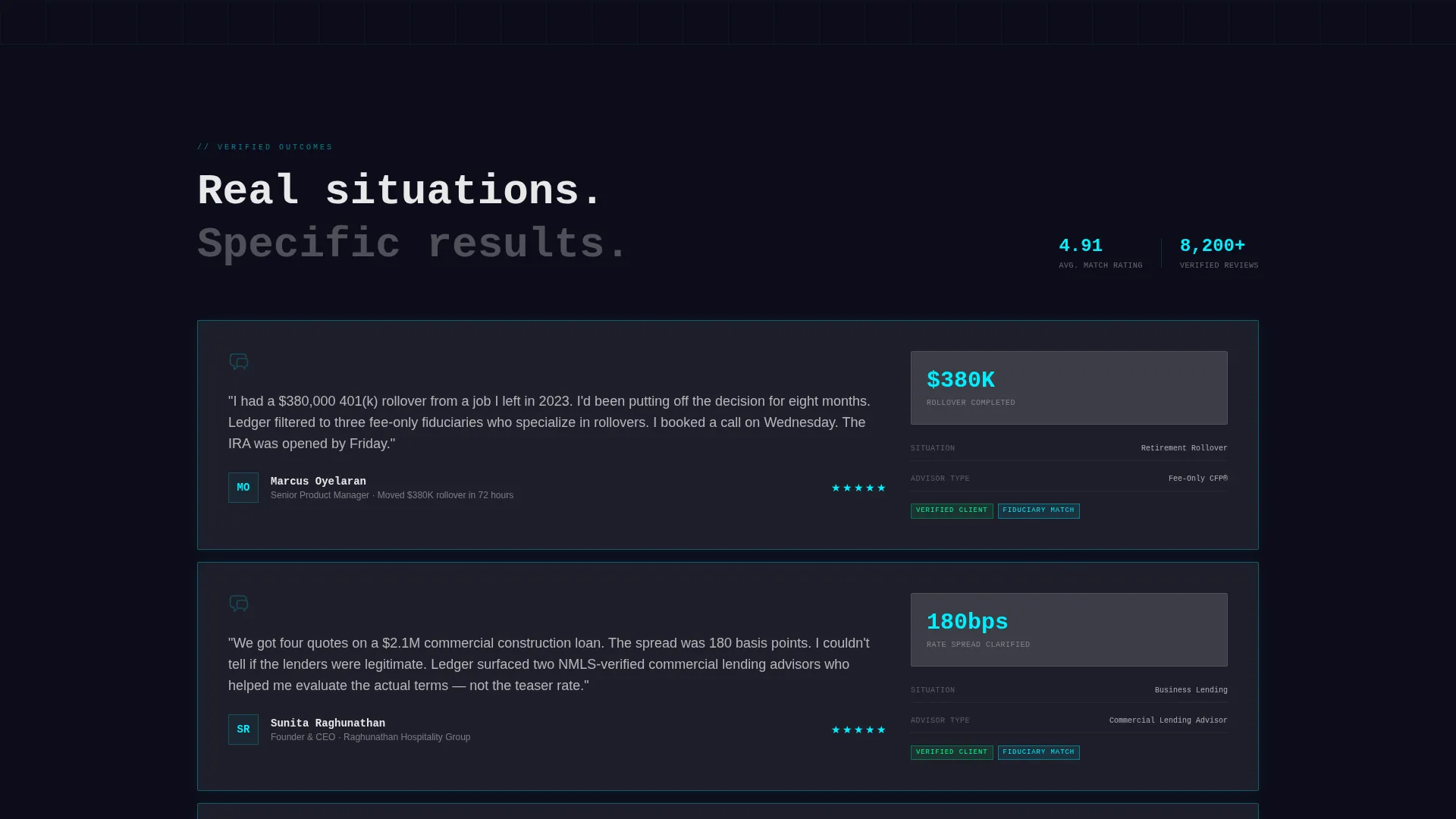 Smart Financial Advisor Landing Page Template